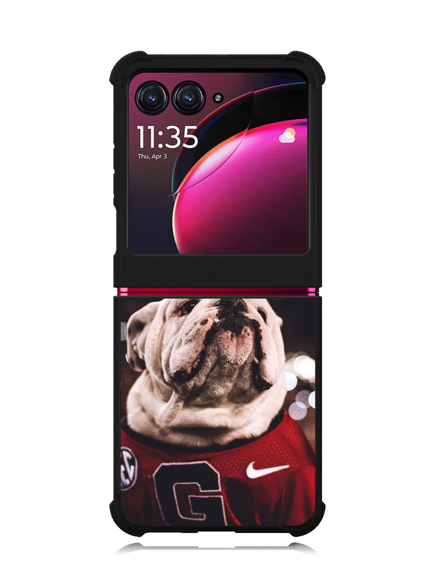 Georgia Bulldogs Football Motorola Moto Razr Plus 2023 , Moto Razr+ 2023 Case