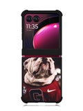 Georgia Bulldogs Football Motorola Moto Razr Plus 2023 , Moto Razr+ 2023 Case