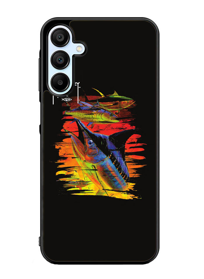 Guy Harvey Island Marlin Boat Samsung Galaxy A35 5G Case OV9626