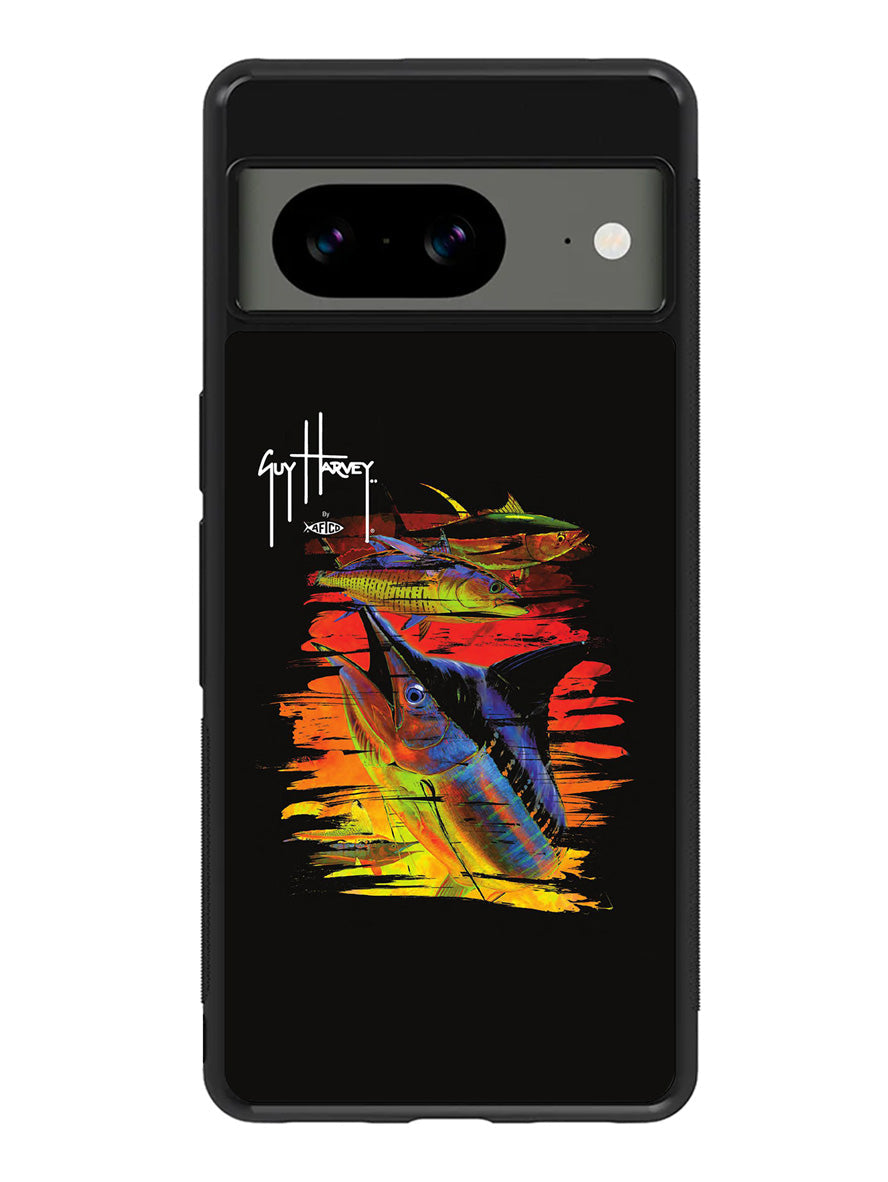 Guy Harvey Island Marlin Boat Google Pixel 8 Case QC9626