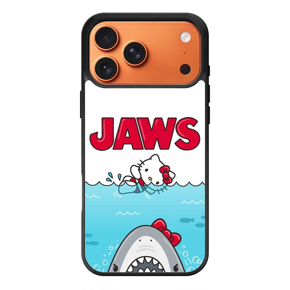 Jaws Hello Kitty iPhone 17 Pro Case