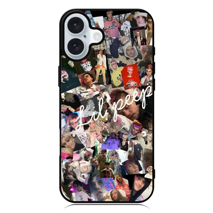Lil Peep Collage iPhone 16 Case QC9630