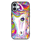 Rainbow Horse iPhone 16 Plus Case QC9637