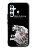 Marcelo Burlon Tiger Samsung Galaxy A14 5G Case QC9634