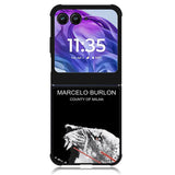 Marcelo Burlon Tiger Motorola Moto Razr Plus 2024 , Moto Razr+ 2024 Case OV9634