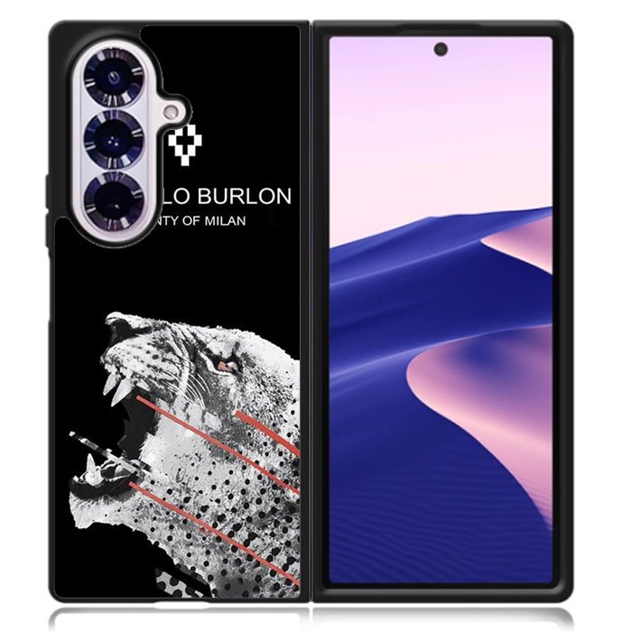 Marcelo Burlon Tiger Samsung Galaxy Z Fold 7 Case OV9634