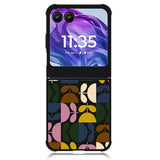 Multi Stem Orla Kiely Flower Motorola Moto Razr Plus 2024 , Moto Razr+ 2024 Case OV9613