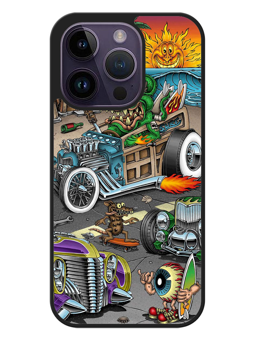 Rat Fink Speedles iPhone 14 Pro Max Case OV9605