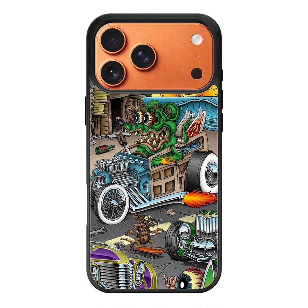 Rat Fink Speedles iPhone 17 Pro Case