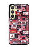 St Louis Cardinals Baseball Doodle Log Samsung Galaxy S25 Plus 5G , Samsung Galaxy S25+ 5G Case OV9600