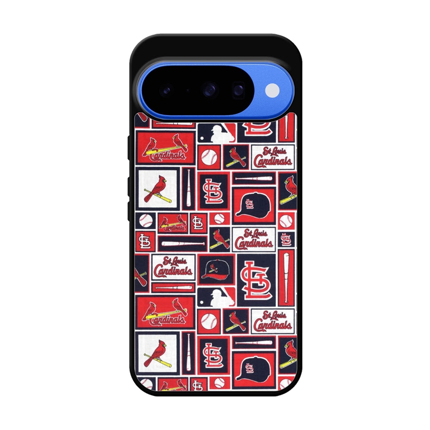 St Louis Cardinals Baseball Doodle Log Google Pixel 10 Case OV9600