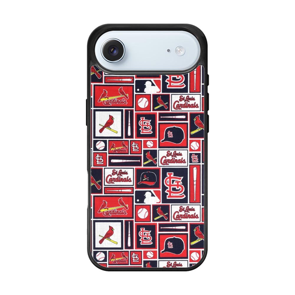 St Louis Cardinals Baseball Doodle Log iPhone Air Case OV9600