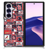 St Louis Cardinals Baseball Doodle Log Samsung Galaxy Z Fold 7 Case OV9600