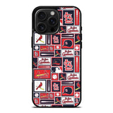 St Louis Cardinals Baseball Doodle Log iPhone 16 Pro Max Case OV9600