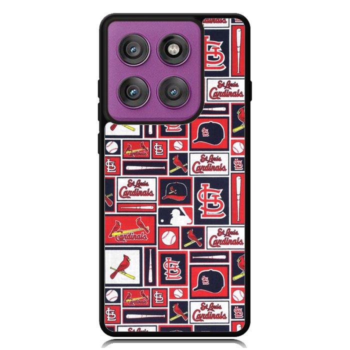 St Louis Cardinals Baseball Doodle Log Motorola Moto Edge 2025 | Moto Edge 60 Fusion | Moto Edge 60 Pro Case OV9600