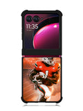 University of Miami Footbal Motorola Moto Razr Plus 2023 , Moto Razr+ 2023 Case OV9597