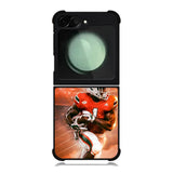 University of Miami Footbal Samsung Galaxy Z Flip 6 5G 2024 Case OV9597
