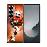 University of Miami Footbal Samsung Galaxy Z Fold 7 5G Case OV9597