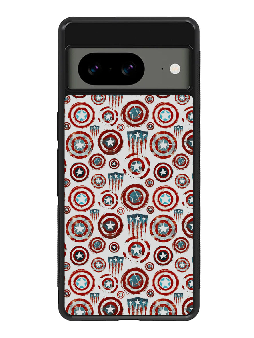 Wallpaper Shield Capt Americ Google Pixel 8 Case QC9595