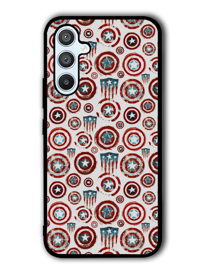 Wallpaper Shield Capt Americ Samsung Galaxy A14 5G Case QC9595