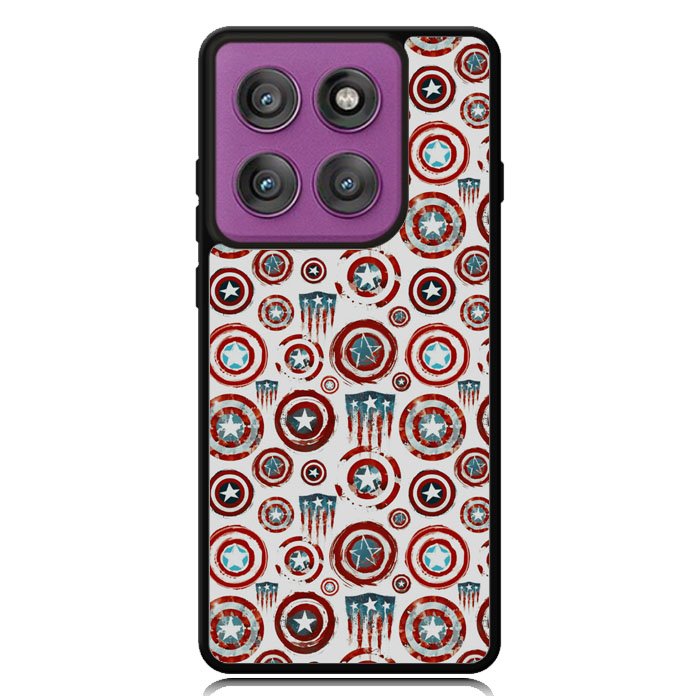 Wallpaper Shield Capt Americ Motorola Moto Edge 2025 | Moto Edge 60 Fusion | Moto Edge 60 Pro Case OV9595