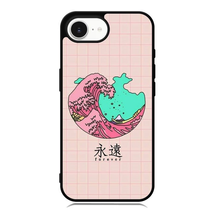 Aesthetic Japanese iPhone 16e Case OV9086