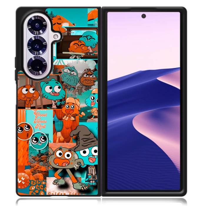 Amazing World of Gumball Samsung Galaxy Z Fold 7 Case OV9085