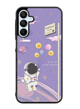 Astronaut Purple Samsung Galaxy A35 5G Case OV9083