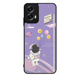 Astronaut Purple Motorola Moto G Play 2024 Case OV9083