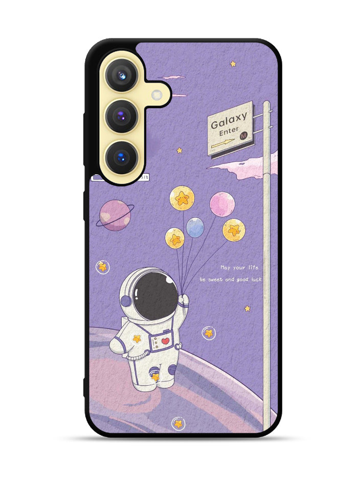 Astronaut Purple Samsung Galaxy S25 Plus 5G , Samsung Galaxy S25+ 5G Case OV9083