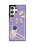 Astronaut Purple Samsung Galaxy S25 Ultra 5G Case QC9083