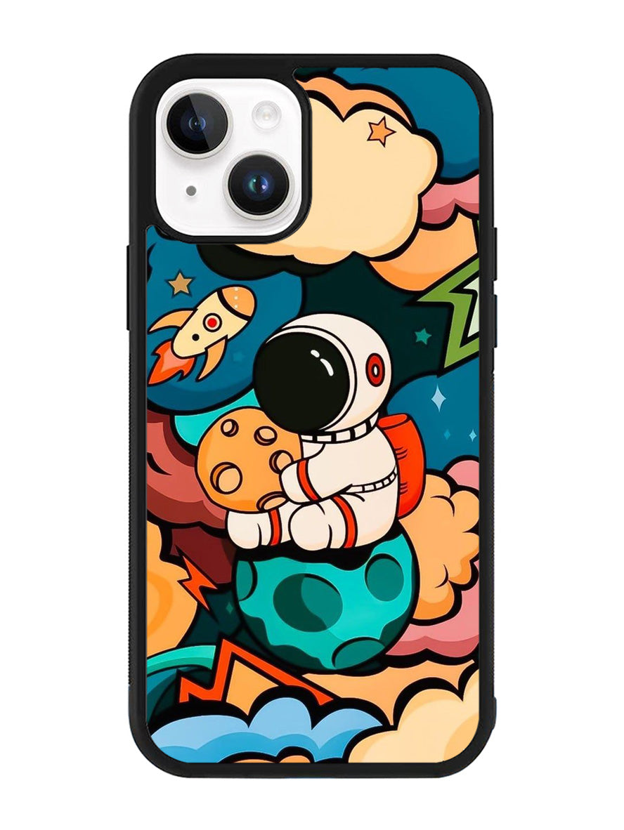 Astronout Art iPhone 14 Case QC9082