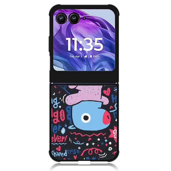 Bt21 Mang Poster Motorola Moto Razr Plus 2024 , Moto Razr+ 2024 Case OV9078