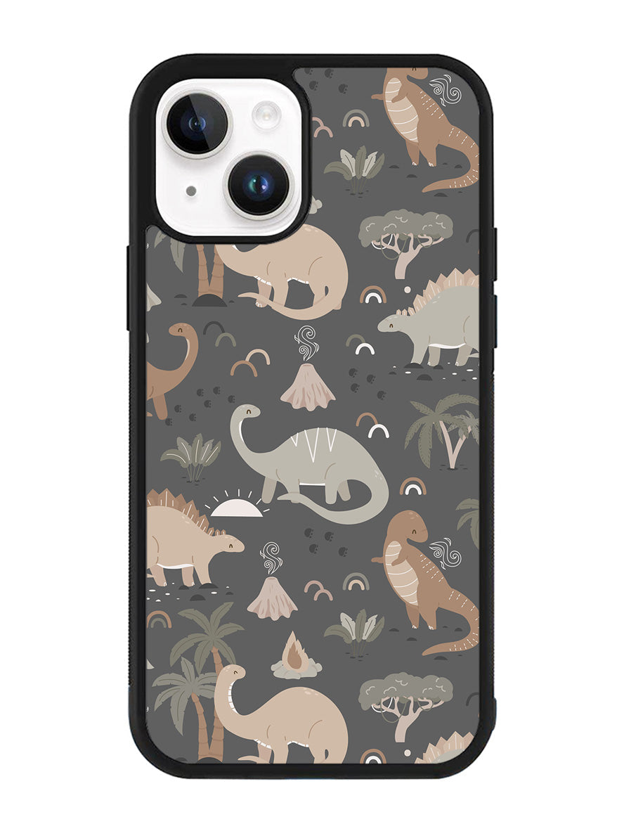 Cute Dinosaurs iPhone 15 Plus Case OV9076