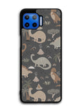 Cute Dinosaurs Motorola Moto One 5G Case , Moto One 5G UW Case , Moto G 5G Plus Case