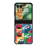 Elmo Hungry Hmm Motorola Moto RAZR 2025 Case OV9073