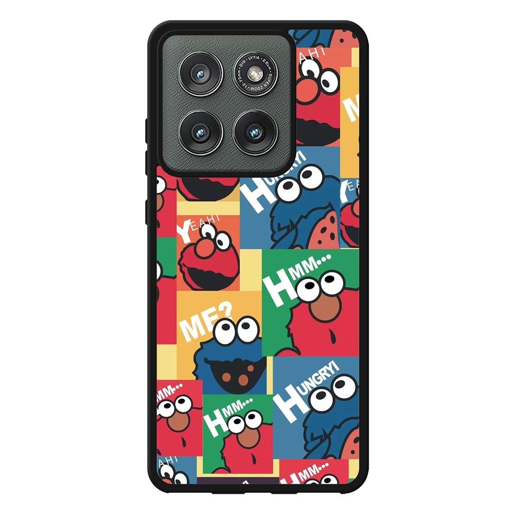 Elmo Hungry Hmm Motorola Moto Edge 2025 Case QC9073