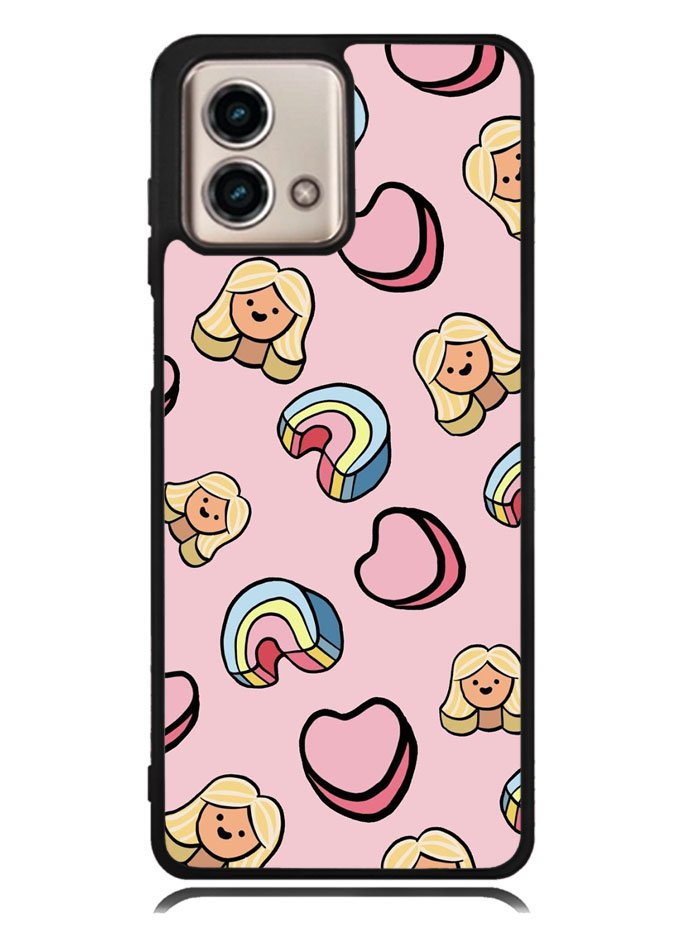 Girly Rainbow Pattern Motorola Moto G Stylus 5G 2023 Case OV9070