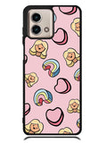 Girly Rainbow Pattern Motorola Moto G Stylus 5G 2023 Case OV9070