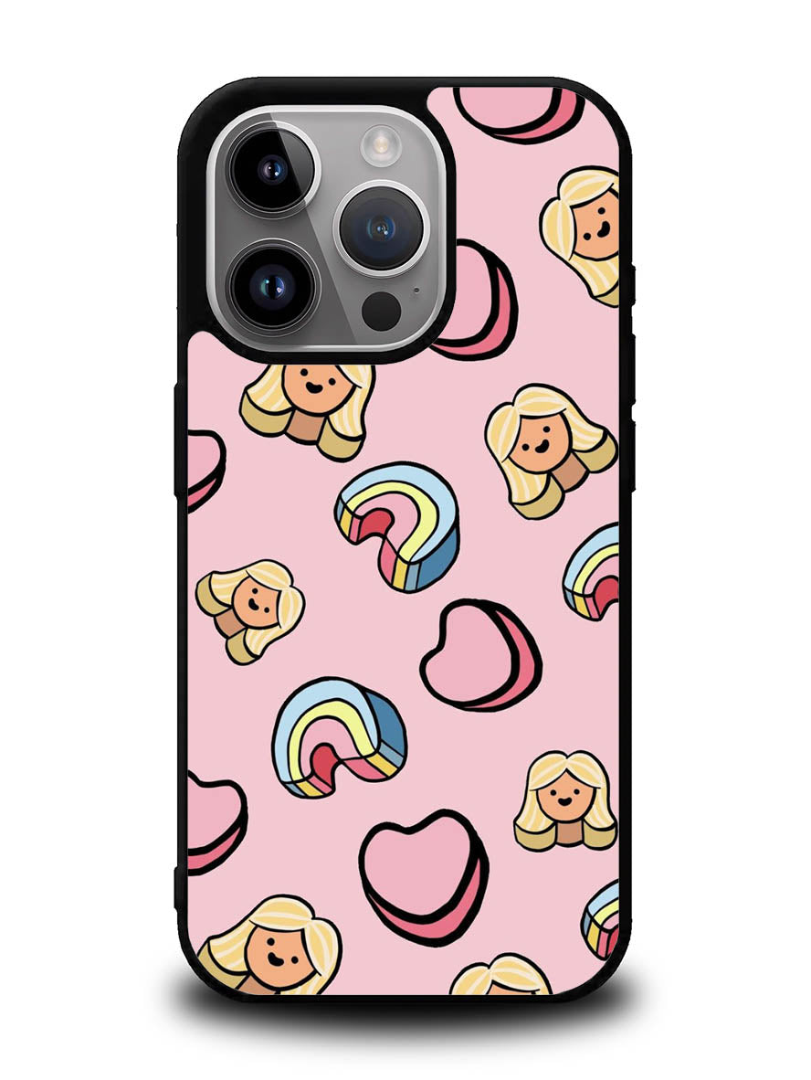 Girly Rainbow Pattern iPhone 16 Pro Max Case OV9070