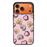 Girly Rainbow Pattern iPhone 17 Pro Case OV9070