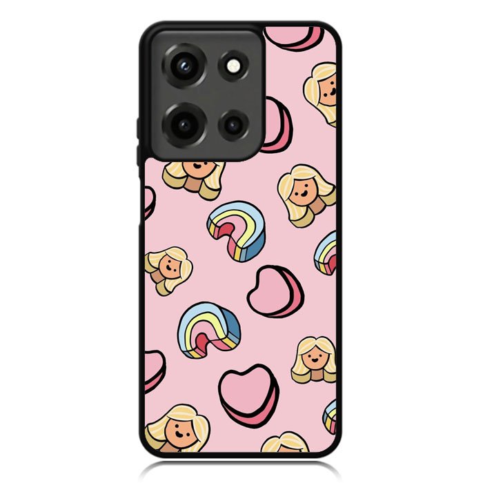 Girly Rainbow Pattern Motorola Moto G 5G 2025 Case OV9070