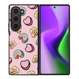 Girly Rainbow Pattern Samsung Galaxy Z Fold 6 5G 2024 Case OV9070