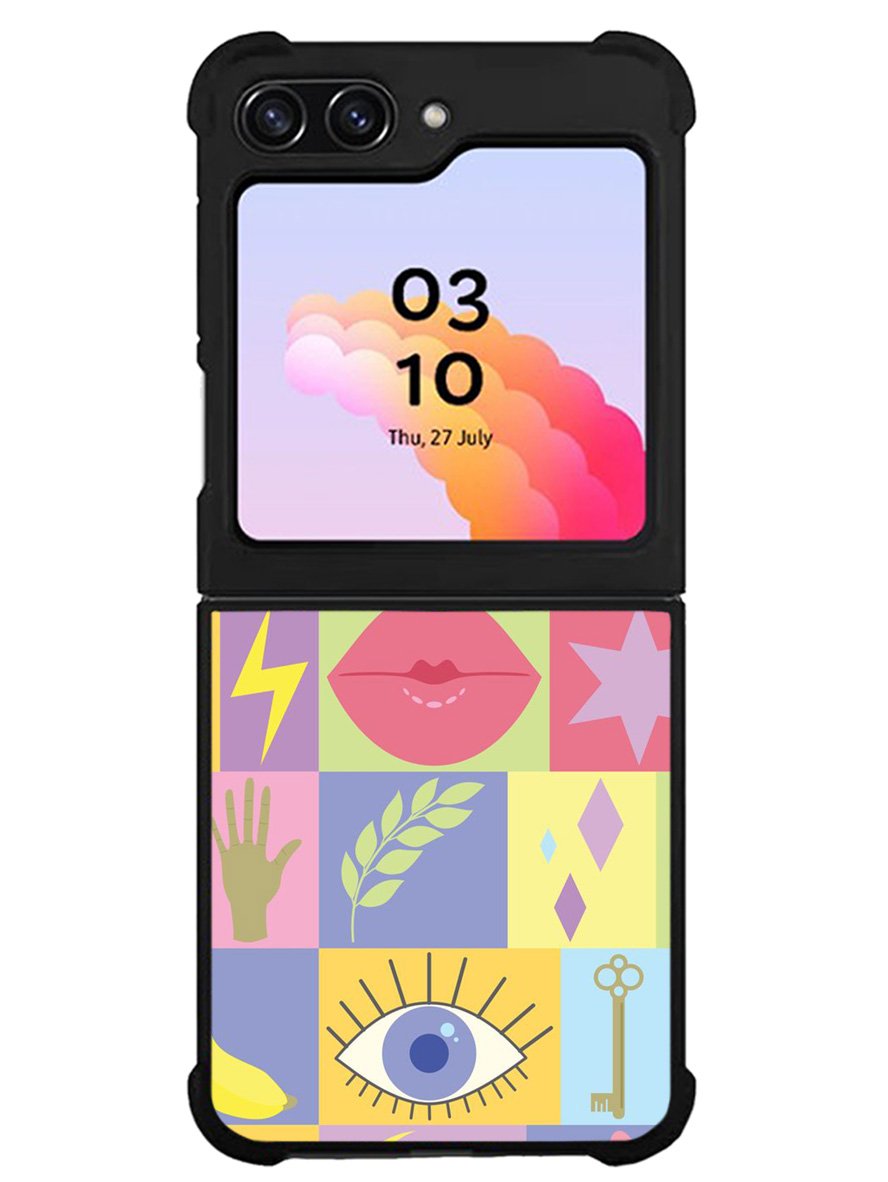 Girly Wallpaper Samsung Galaxy Z Flip 5 5G 2023 Case OV9069