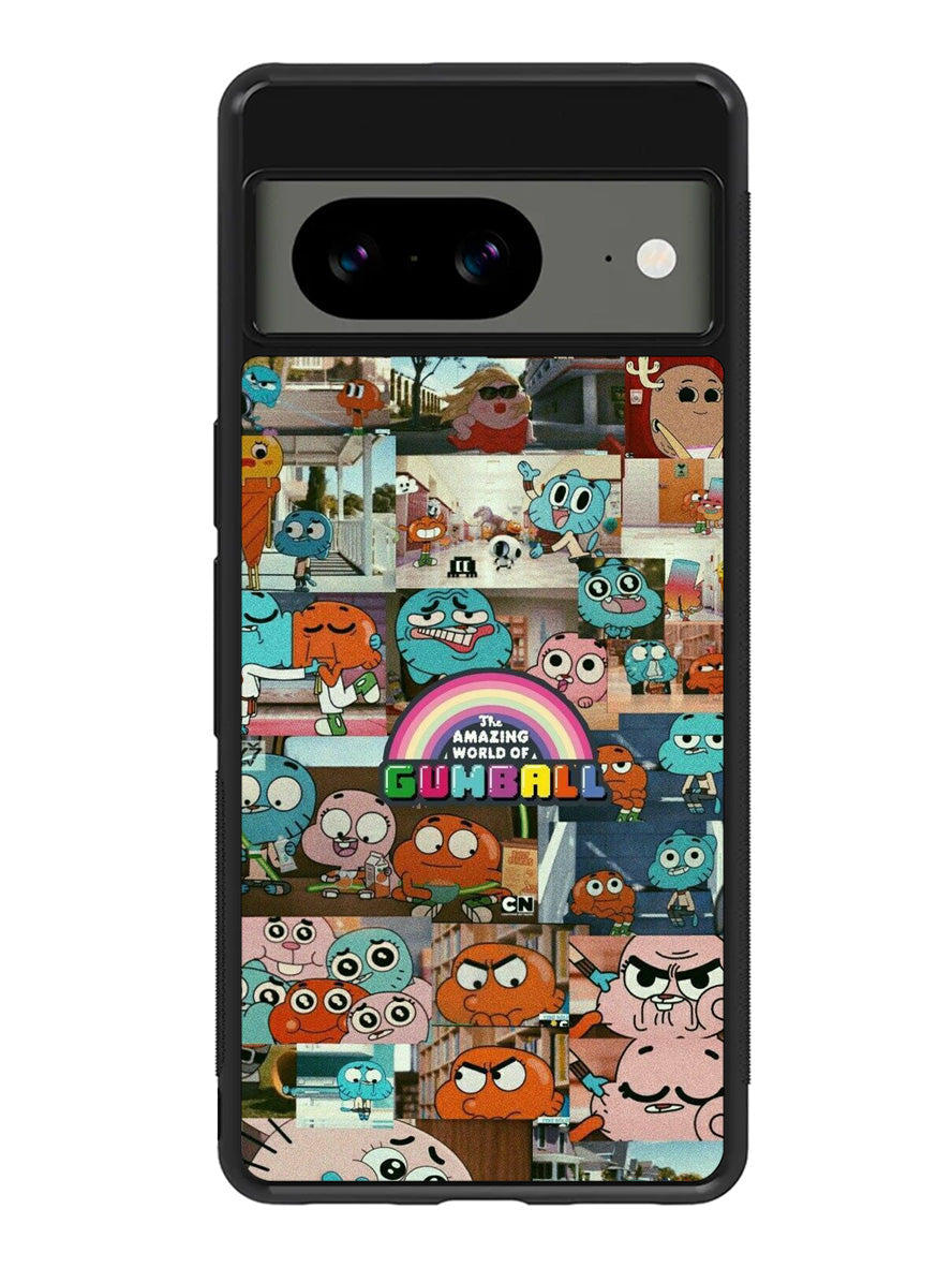 Gumball Pattern Google Pixel 8A Case QC9068