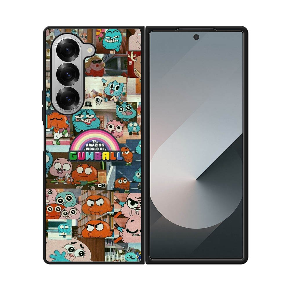Gumball Pattern Samsung Galaxy Z Fold 7 5G Case OV9068
