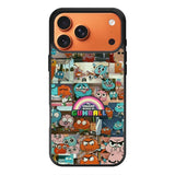 Gumball Pattern iPhone 17 Pro Max Case OV9068