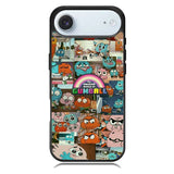 Gumball Pattern iPhone 17 Air Case OV9068