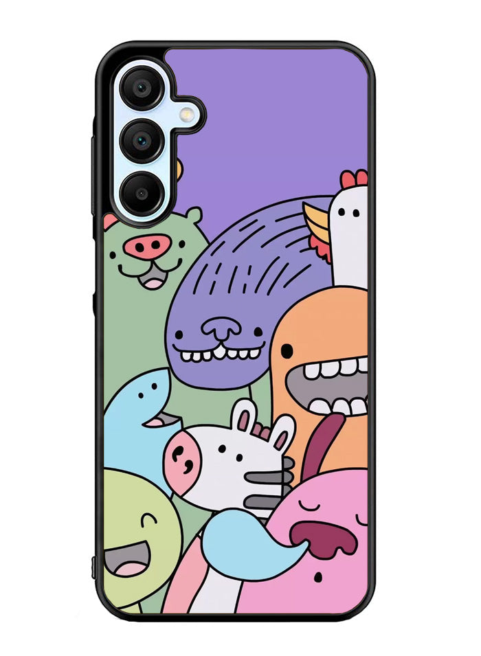 Kawaii Doodle Samsung Galaxy A35 5G Case OV9062