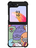 Kawaii Doodle Samsung Galaxy Z Flip 5 5G 2023 Case OV9062